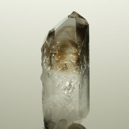 Klare Lemurian Phantom Amethyst Spitze Streep Mine Goboboseb, Namibia 57*23*18mm #14798