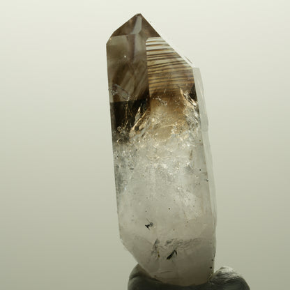 Klare Lemurian Phantom Amethyst Spitze Streep Mine Goboboseb, Namibia 57*23*18mm #14798