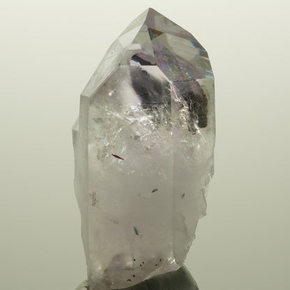 Harlekin Lemurian Phantom Amethyst Spitze Streep Mine, Goboboseb, Namibia 58*28*22mm #14799