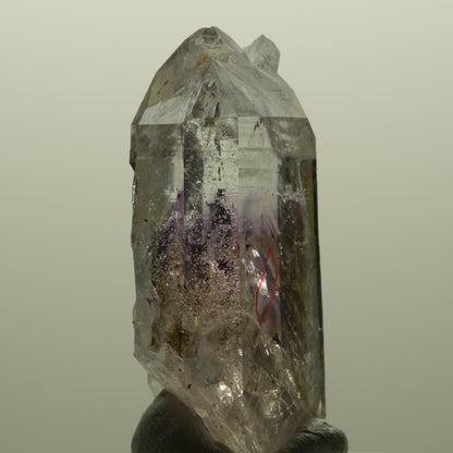 Enhydro Harlekin Lemurian Phantom Amethyst Analcim 1x Blase Streep Mine Namibia 49*29*16mm #14800