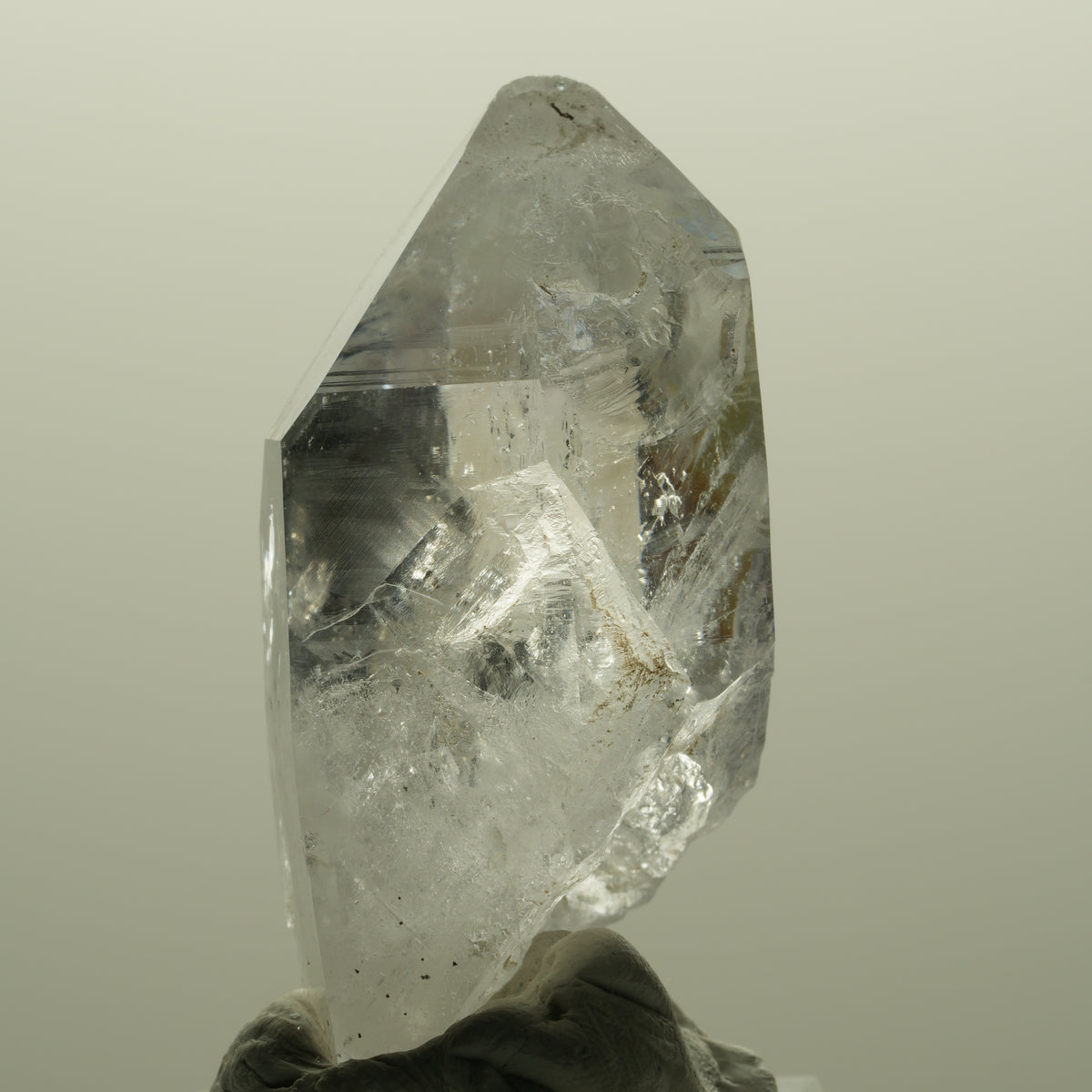 Seltene Skelett Phantom Amethyst Spitze Streep Mine, Goboboseb, Namibia 50*26*21mm #14801