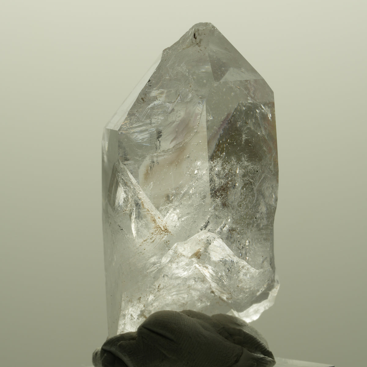 Seltene Skelett Phantom Amethyst Spitze Streep Mine, Goboboseb, Namibia 50*26*21mm #14801