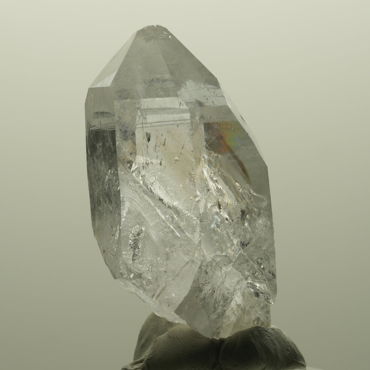 Seltene Skelett Phantom Amethyst Spitze Streep Mine, Goboboseb, Namibia 50*26*21mm #14801