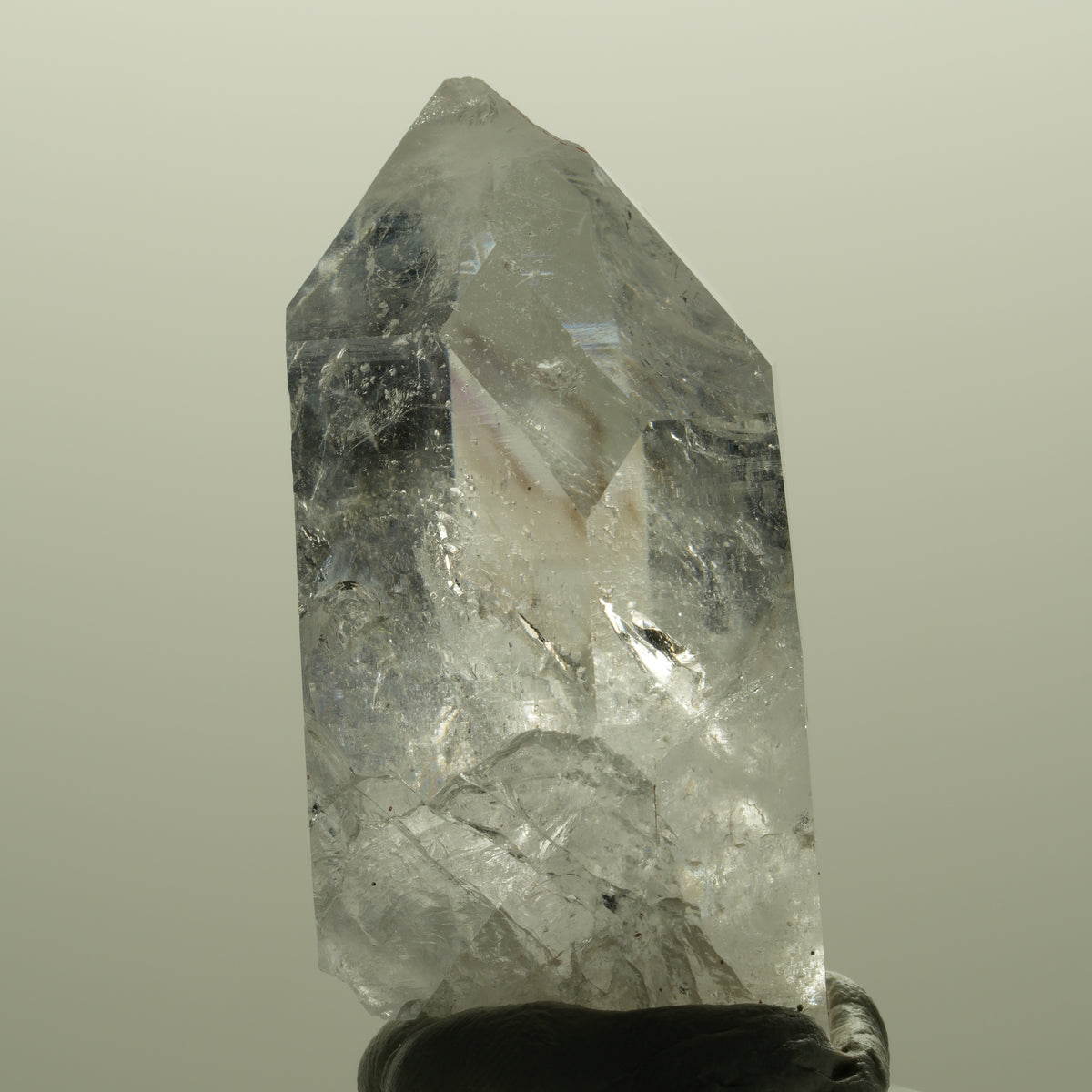 Seltene Skelett Phantom Amethyst Spitze Streep Mine, Goboboseb, Namibia 50*26*21mm #14801