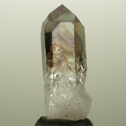 Enhydro Harlekin Lemurian Phantom Amethyst, 2x Blase (groß) Streep Mine Namibia 56*22*16mm #14803