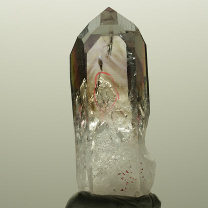 Enhydro Harlekin Lemurian Phantom Amethyst, 2x Blase (groß) Streep Mine Namibia 56*22*16mm #14803