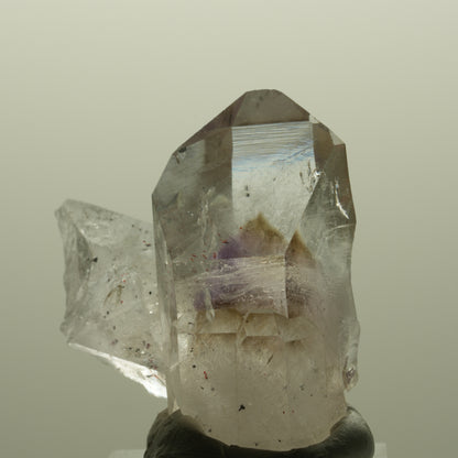 Harlekin Lemurian Phantom Amethyst Gruppe Streep Mine, Goboboseb, Namibia 43*41*24mm #14804