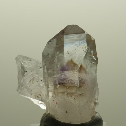 Harlekin Lemurian Phantom Amethyst Gruppe Streep Mine, Goboboseb, Namibia 43*41*24mm #14804
