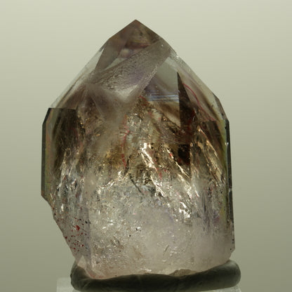 Enhydro Harlekin Lemurian Phantom Amethyst, 2x Blase Streep Mine, Namibia 44*33*26mm #14805