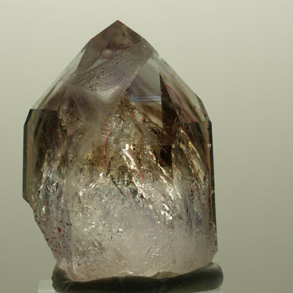 Enhydro Harlekin Lemurian Phantom Amethyst, 2x Blase Streep Mine, Namibia 44*33*26mm #14805