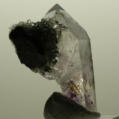 Seltene Harlekin Phantom Amethyst, Starburst Quarz Matrix Streep Mine Namibia 48*31*24mm #14806
