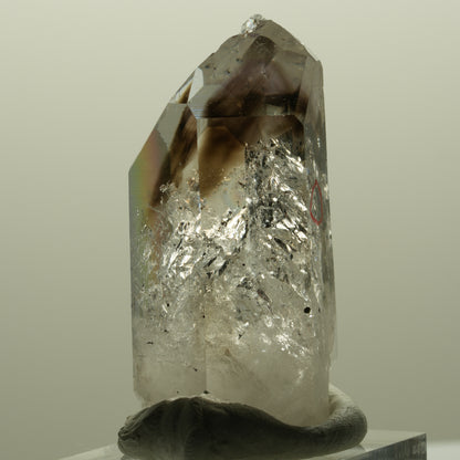 Enhydro Lemurian Phantom Amethyst, Hämatit, 1x Blase Streep Mine, Namibia 44*24*17mm #14808