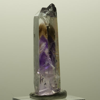 Harlekin Lemurian Skelett Phantom Amethyst Streep Mine, Goboboseb, Namibia 50*17*11mm #14810