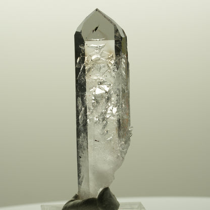 Harlekin Lemurian Skelett Phantom Amethyst Streep Mine, Goboboseb, Namibia 59*16*10mm #14811