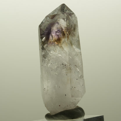 Lemurian Skelett Phantom Amethyst mit Hämatit Streep Mine, Goboboseb, Namibia 59*23*19mm #14812
