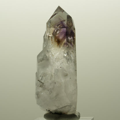 Lemurian Skelett Phantom Amethyst mit Hämatit Streep Mine, Goboboseb, Namibia 59*23*19mm #14812