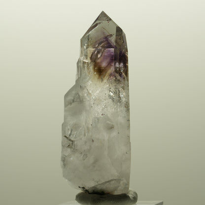 Lemurian Skelett Phantom Amethyst mit Hämatit Streep Mine, Goboboseb, Namibia 59*23*19mm #14812