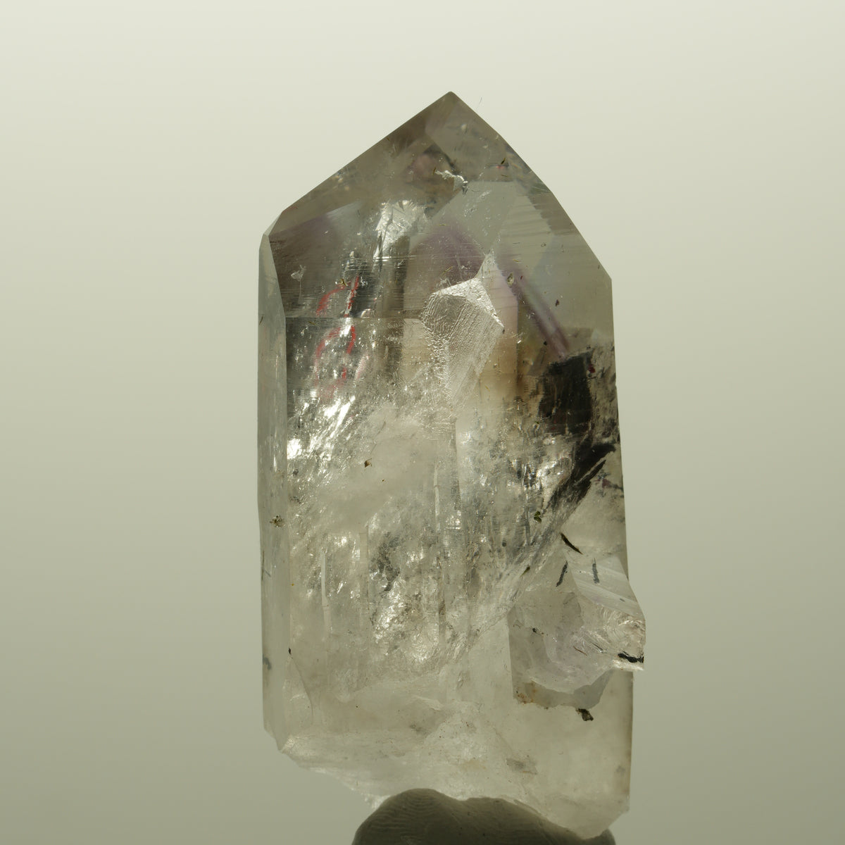 Enhydro Harlekin Lemurian Phantom Amethyst, 1x Blase Streep Mine, Namibia 53*29*24mm #14813