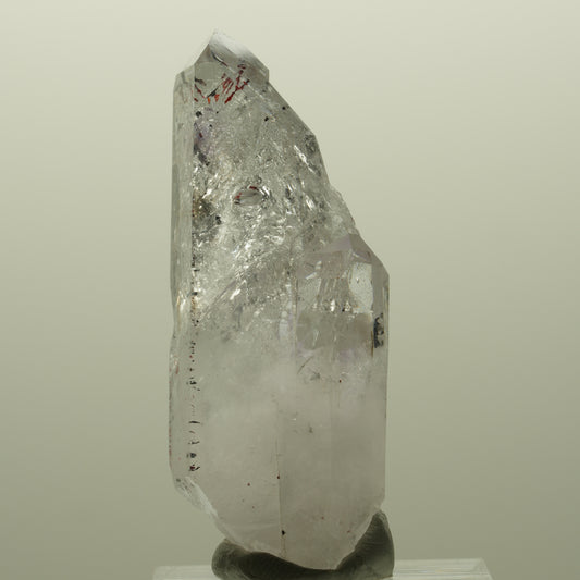 Harlekin Lemurian Skelett Phantom Amethyst Streep Mine, Goboboseb, Namibia 50*20*17mm #14814
