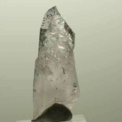 Harlekin Lemurian Skelett Phantom Amethyst Streep Mine, Goboboseb, Namibia 50*20*17mm #14814