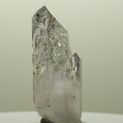 Harlekin Lemurian Skelett Phantom Amethyst Streep Mine, Goboboseb, Namibia 50*20*17mm #14814