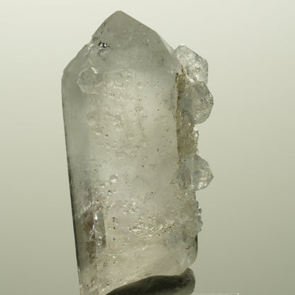 Lemurian Skelett Phantom Amethyst mit Analcim Streep Mine, Goboboseb, Namibia 56*29*21mm #14817