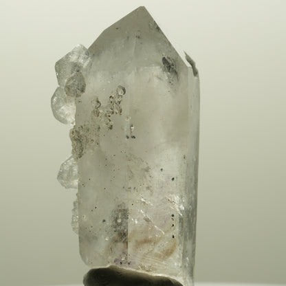 Lemurian Skelett Phantom Amethyst mit Analcim Streep Mine, Goboboseb, Namibia 56*29*21mm #14817