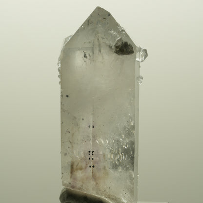 Lemurian Skelett Phantom Amethyst mit Analcim Streep Mine, Goboboseb, Namibia 56*29*21mm #14817