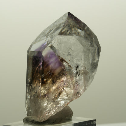 Lemurian Skelett Phantom Amethyst mit Hämatit Streep Mine, Goboboseb, Namibia 52*32*28mm #14818
