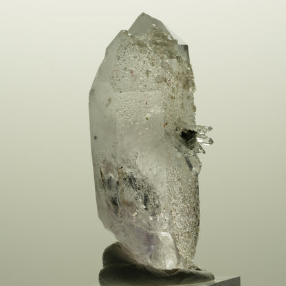 Harlekin Lemurian Phantom Amethyst mit Analcim Streep Mine, Goboboseb, Namibia 60*29*26mm #14820