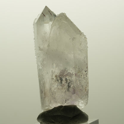 Harlekin Lemurian Phantom Amethyst mit Analcim Streep Mine, Goboboseb, Namibia 60*29*26mm #14820