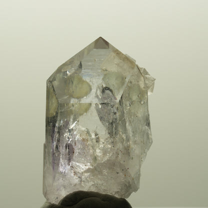 Lemurian Phantom Amethyst mit Analcim, Prehnit, Calcit Streep Mine, Namibia 47*28*24mm #14821