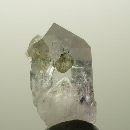 Lemurian Phantom Amethyst mit Analcim, Prehnit, Calcit Streep Mine, Namibia 47*28*24mm #14821