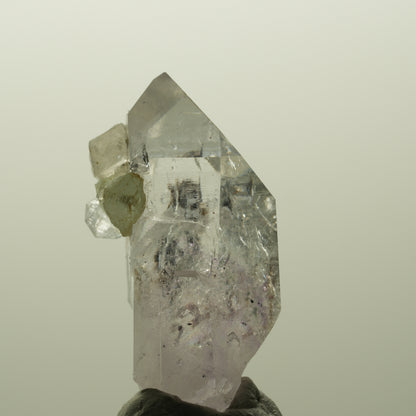 Lemurian Phantom Amethyst mit Analcim, Prehnit, Calcit Streep Mine, Namibia 47*28*24mm #14821