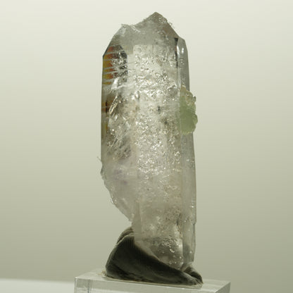 Enhydro Lemurian Phantom Amethyst, Analcim, Prehnit Streep Mine, Namibia 60*21*18mm #14823
