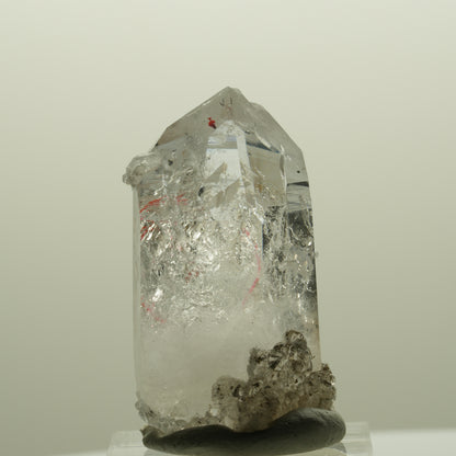 Enhydro Harlekin Phantom Amethyst mit Analcim, große Blase Streep Mine, Namibia 41*24*25mm #14824