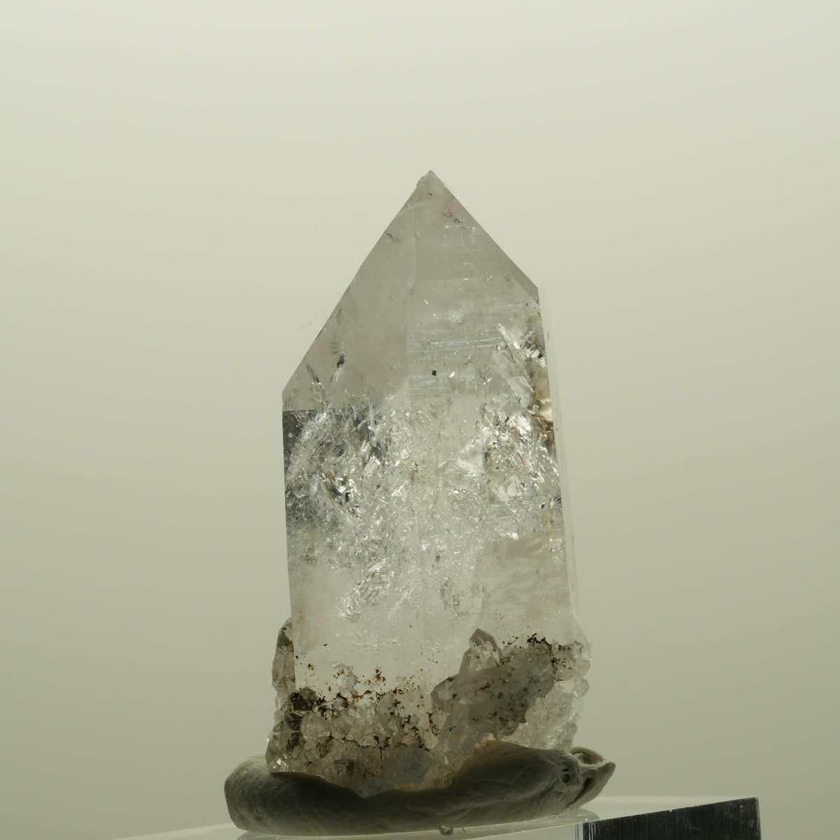Enhydro Harlekin Phantom Amethyst mit Analcim, große Blase Streep Mine, Namibia 41*24*25mm #14824