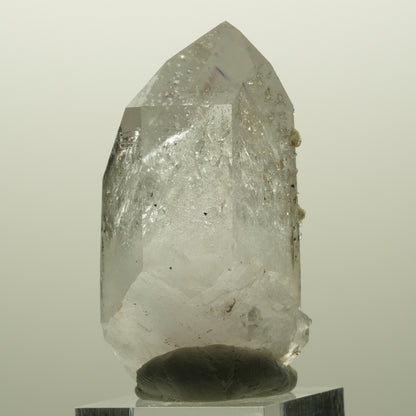 Harlekin Lemurian Phantom Amethyst mit Analcim, Prehnit Streep Mine, Namibia 56*31*27mm #14825