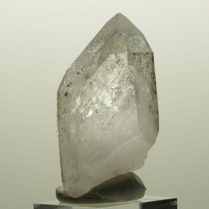 Harlekin Lemurian Phantom Amethyst mit Analcim, Prehnit Streep Mine, Namibia 56*31*27mm #14825