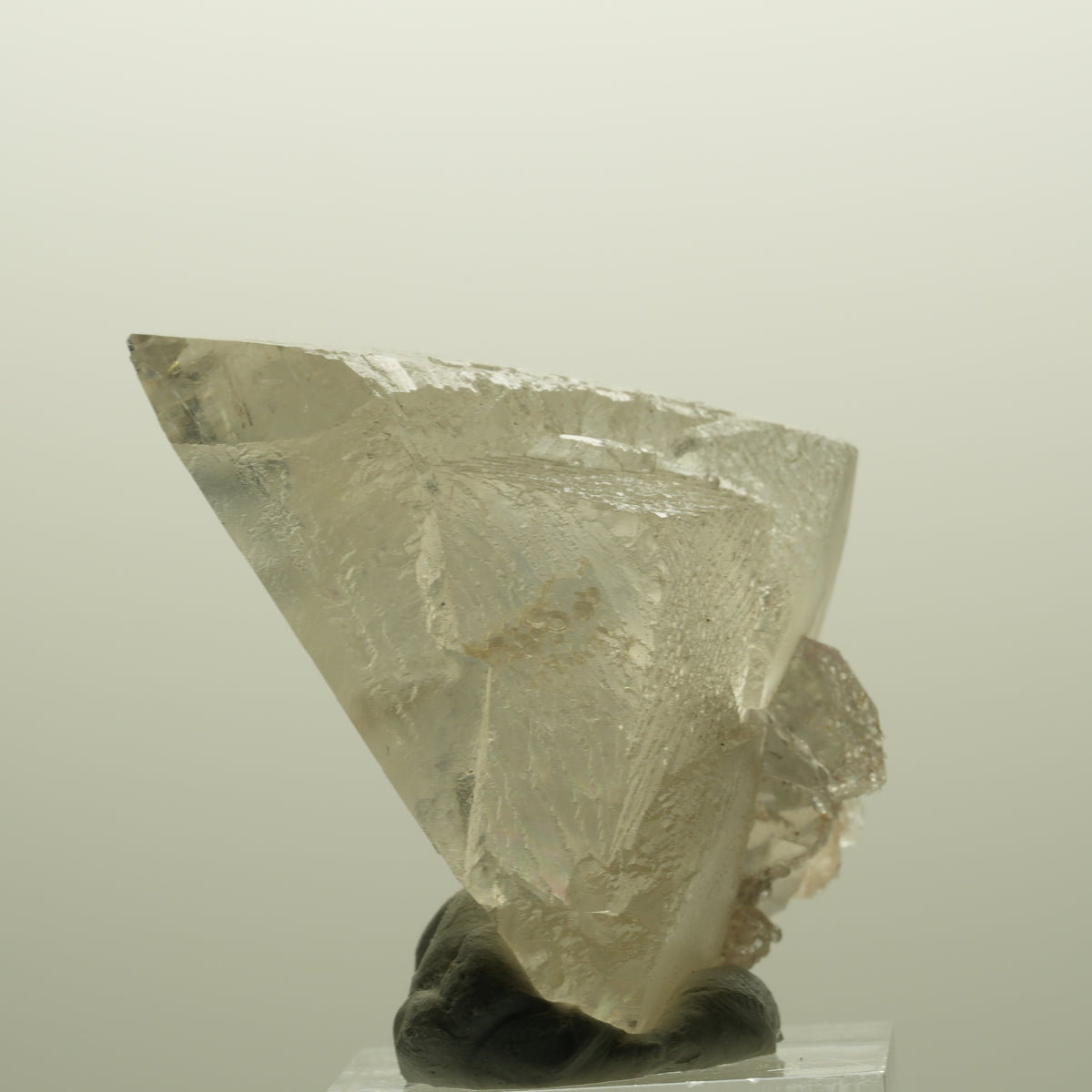 Harlekin Phantom Amethyst mit Analacim, Calcit Würfel Streep Mine, Namibia 48*42*26mm #14826