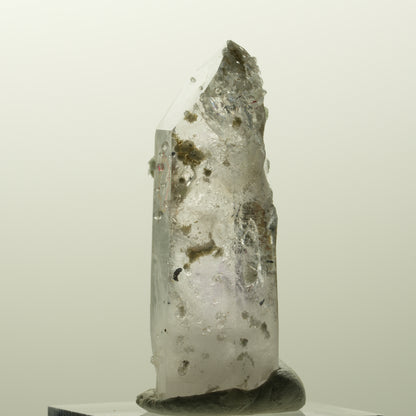 Enhydro Harlekin Phantom Amethyst Analcim Prehnit, 1x Blase Streep Mine Namibia 44*17*14mm #14827