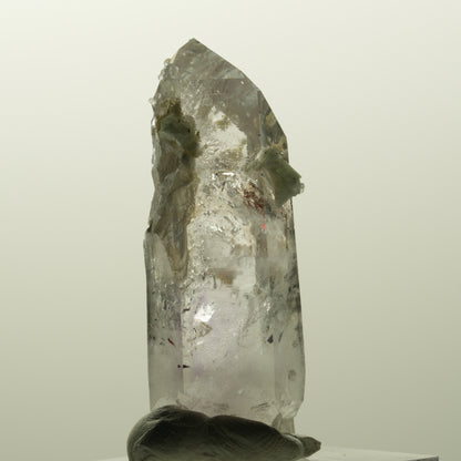 Enhydro Harlekin Phantom Amethyst Analcim Prehnit, 1x Blase Streep Mine Namibia 44*17*14mm #14827