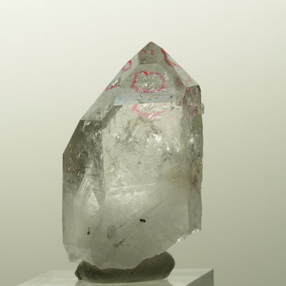 Enhydro Skelett Phantom Rauchquarz mit Epidot, 1x Blase Streep Mine, Namibia 40*23*23mm #14828