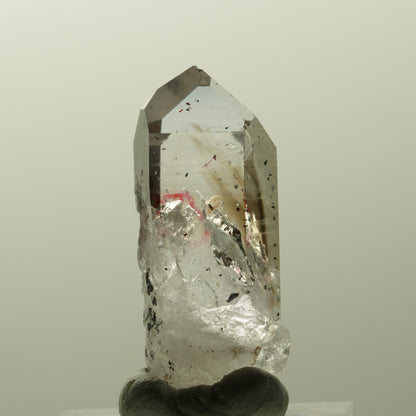 Enhydro Harlekin Skelett Phantom Amethyst , 2x Blase Streep Mine, Namibia 35*16*12mm #14832