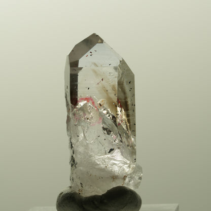 Enhydro Harlekin Skelett Phantom Amethyst , 2x Blase Streep Mine, Namibia 35*16*12mm #14832