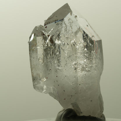 Enhydro Harlekin Phantom Amethyst mit Analcim, 1x Blase Streep Mine, Namibia 40*27*17mm #14833