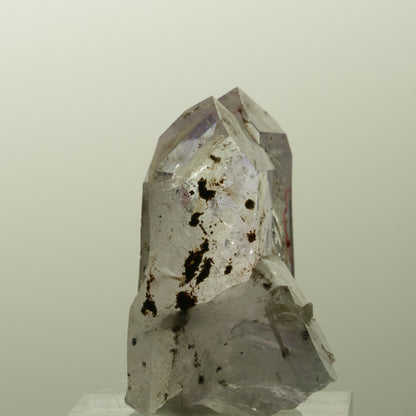 Enhydro Harlekin Phantom Amethyst, Prehnit Epidot 1x Blase Streep Mine, Namibia 36*37*23mm #14835