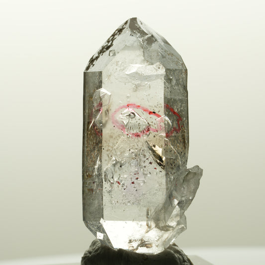 Enhydro Skelett Phantom Amethyst Doppelender, 1x Blase Goboboseb, Namibia 41*20*16mm #14837