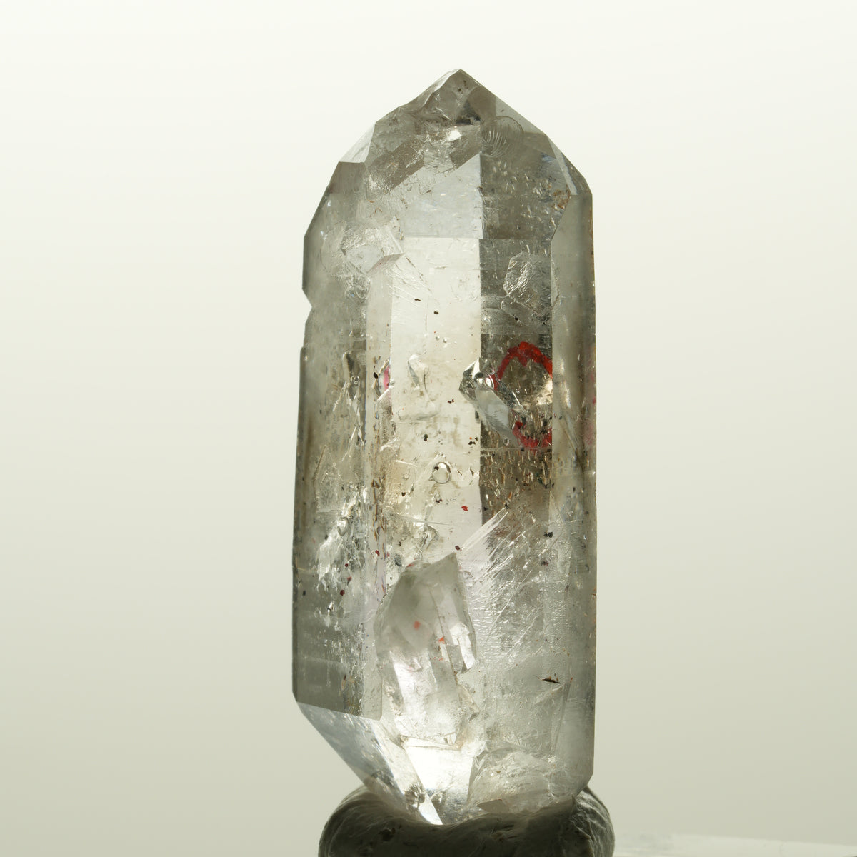 Enhydro Skelett Phantom Amethyst Doppelender, 1x Blase Goboboseb, Namibia 41*20*16mm #14837