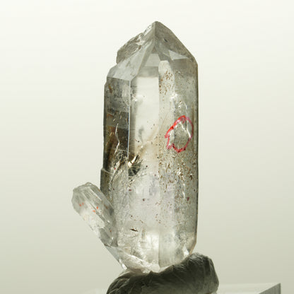 Enhydro Skelett Phantom Amethyst Doppelender, 1x Blase Goboboseb, Namibia 41*20*16mm #14837